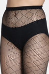 Zivame Fishnet Pantyhose - Black — thumbnail 5