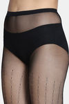 Zivame Fishnet Pantyhose - Black — thumbnail 5