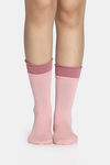 Zivame Calf Length Socks - Pink — thumbnail 1