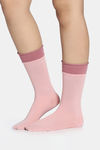 Zivame Calf Length Socks - Pink — thumbnail 2