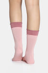 Zivame Calf Length Socks - Pink — thumbnail 3
