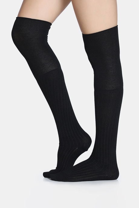 Zivame Full Length Socks - Black — image 2