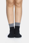 Zivame Ankle Length Socks - Black — thumbnail 1
