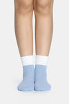 Zivame Ankle Length Socks - Blue — thumbnail 1