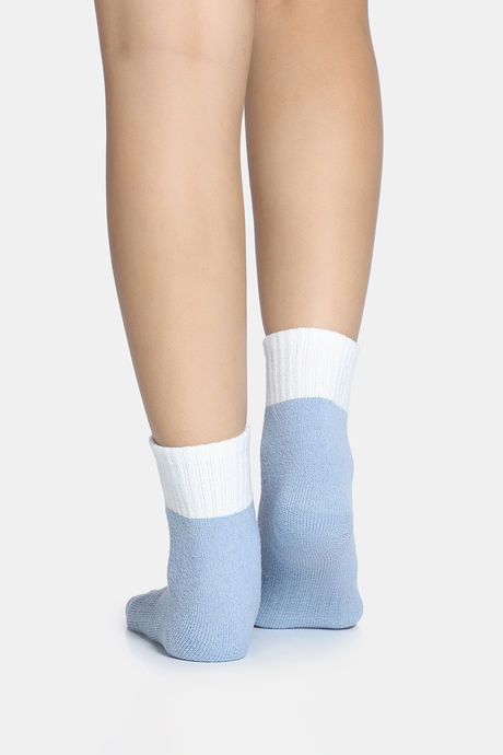 Zivame Ankle Length Socks - Blue — image 3