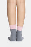 Zivame Ankle Length Socks - Grey — thumbnail 3
