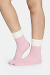 Zivame Ankle Length Socks - Pink — thumbnail 2