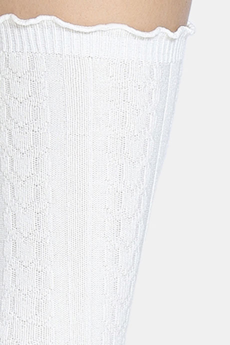 Zivame Calf Length Socks - White — image 4