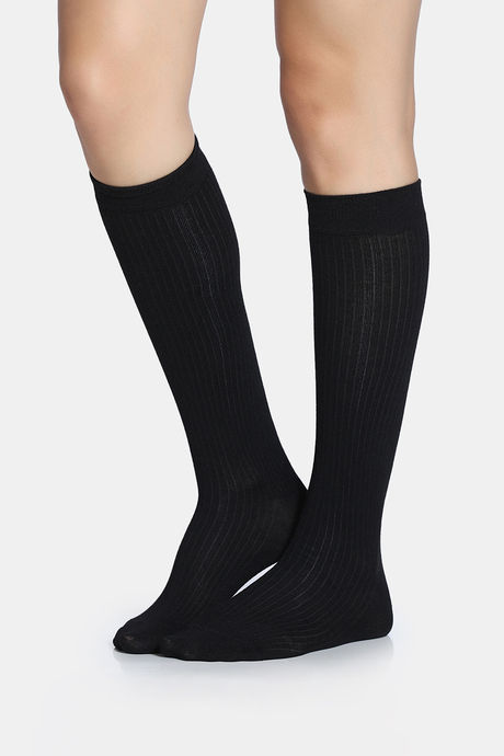 Zivame Full Length Socks - Black — image 2