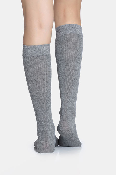 Zivame Full Length Socks - Grey — image 3