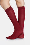 Zivame Full Length Socks - Maroon — thumbnail 2