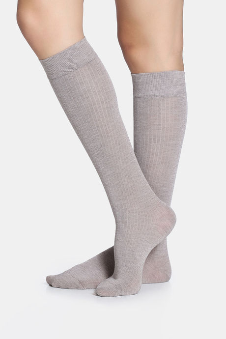 Zivame Full Length Socks - Skin — image 2
