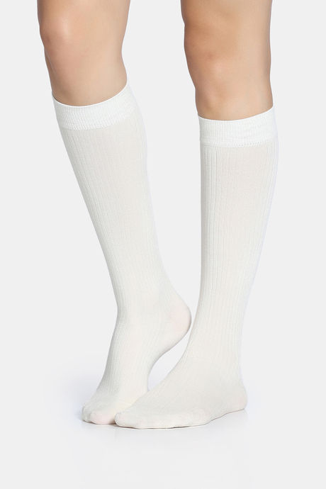 Zivame Full Length Socks - White — image 2