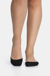 Zivame Low Cut Shoe Liner (Pack of 2) - Black — thumbnail 2