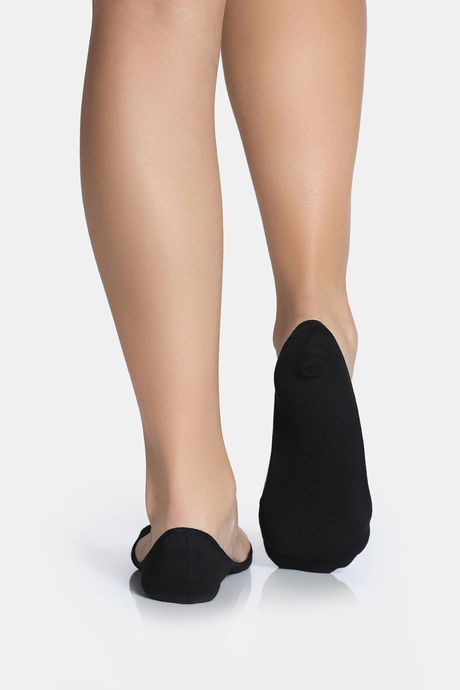 Zivame Low Cut Shoe Liner (Pack of 2) - Black — image 4