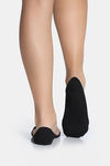 Zivame Low Cut Shoe Liner (Pack of 2) - Black — thumbnail 4