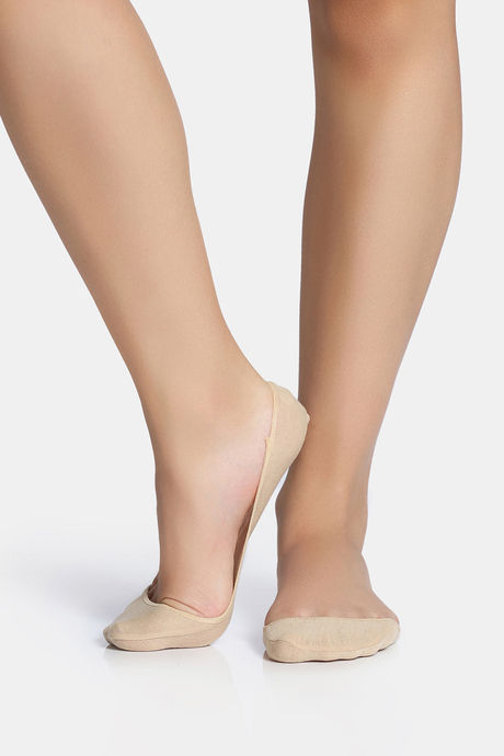 Zivame Low Cut Shoe Liner (Pack of 2) - Skin — image 2