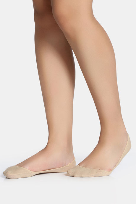 Zivame Low Cut Shoe Liner (Pack of 2) - Skin — image 3