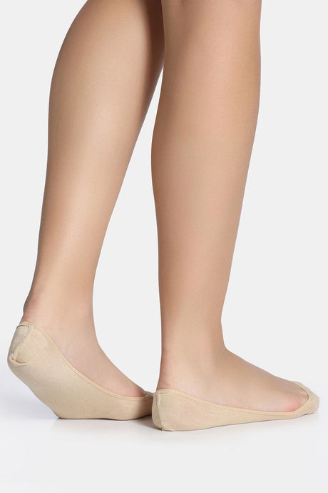 Zivame Low Cut Shoe Liner (Pack of 2) - Skin — image 4