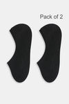 Zivame Shoe Liners (Pack of 2) - Black — thumbnail 1