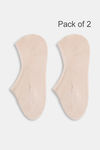 Zivame Shoe Liners (Pack of 2) - Skin — thumbnail 1