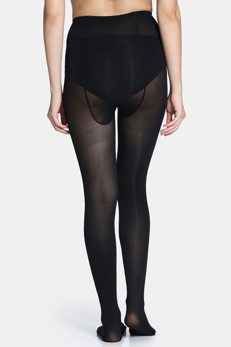 Zivame Opaque Pantyhose - Black — image 4