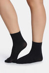 Zivame Calf Length Socks (Pack of 2) - Black — thumbnail 3