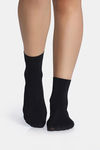 Zivame Calf Length Socks (Pack of 2) - Black — thumbnail 2