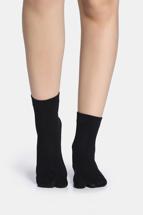 Zivame Toe Seperator Socks (Pack of 2) - Black — image 2