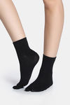 Zivame Toe Seperator Socks (Pack of 2) - Black — thumbnail 3