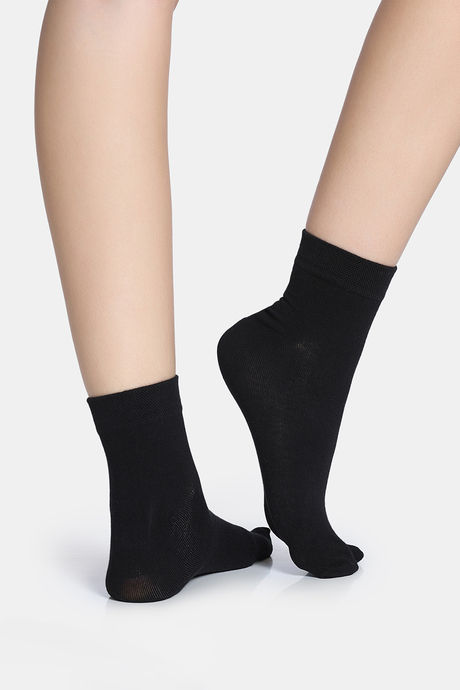 Zivame Toe Seperator Socks (Pack of 2) - Black — image 4