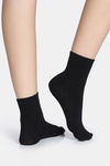 Zivame Ankle Length Socks (Pack of 2) - Black — thumbnail 4