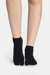 Zivame Toe Seperator Socks (Pack of 2) - Black — thumbnail 2
