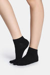 Zivame Toe Seperator Socks (Pack of 2) - Black — thumbnail 3