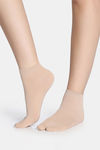 Zivame Toe Seperator Socks (Pack of 2) - Skin — thumbnail 3