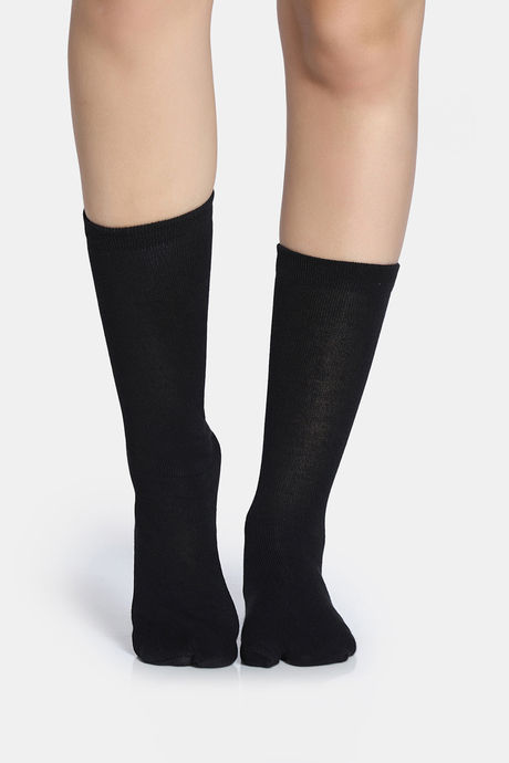 Zivame Toe Seperator Socks (Pack of 2) - Black — image 2