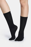 Zivame Toe Seperator Socks (Pack of 2) - Black — thumbnail 3