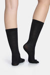 Zivame Toe Seperator Socks (Pack of 2) - Black — thumbnail 4