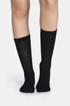Zivame Calf Length Socks (Pack of 2) - Black — thumbnail 2