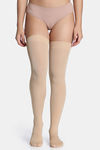 Zivame Opaque Thigh Stockings - Skin — thumbnail 1