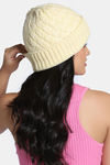 Zivame Knitted Beanie - Cream — thumbnail 2