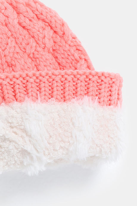 Zivame Knitted Beanie - Peach — image 4