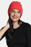 Zivame Knitted Beanie - Carrot — thumbnail 1