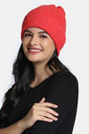 Zivame Knitted Beanie - Carrot — thumbnail 3