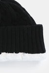 Zivame Knitted Beanie - Black — thumbnail 4
