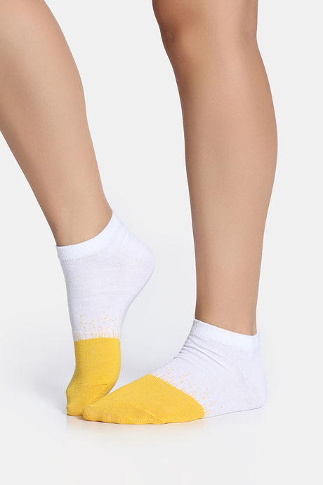 Zivame Ankle Length Socks (Pack of 2) - Multicolor — image 3