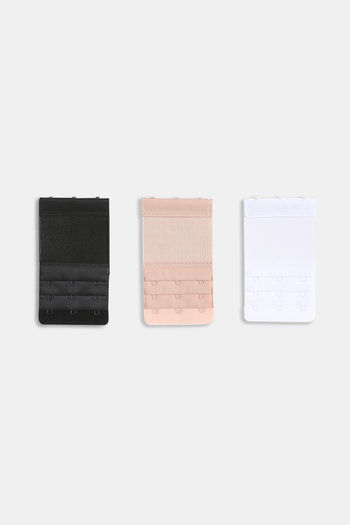 model image of Zivame 3 Hook And Eye Bra Extenders (Pack of 3) - Multicolor