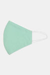 Zivame 3 Layer cotton Face Mask with Inbuilt Filter Pack of 3 - Skin Teal Blue — thumbnail 10