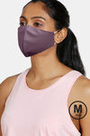 Zivame 3 Layer cotton Face Mask with Inbuilt Filter Pack of 3 - White Teal Dk Blue — thumbnail 2