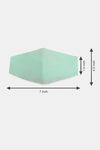 Zivame 3 Layer cotton Face Mask with Inbuilt Filter Pack of 3 - White Teal Dk Blue — thumbnail 5